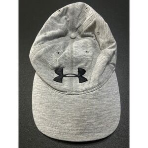 Under Armour Gray Hat Mens OSFA‎ Adjustable Logo Baseball Cap Fitted